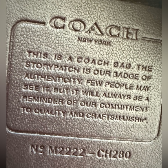 Coach Black/Charcoal Signature Mini Satchel - Picture 4 of 9